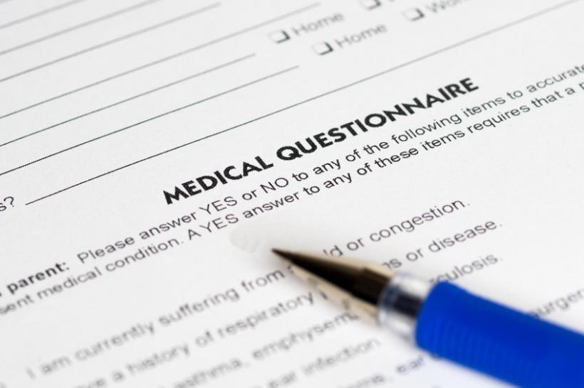 Snowbird Travel Insurance Medical Questionnaire