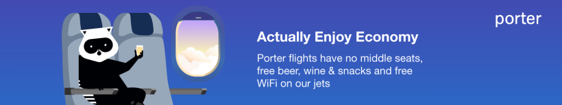 Porter Airlines Offering Great Flight Options to Snowbird Destinations!