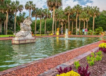 Walking at Brookgreen Gardens