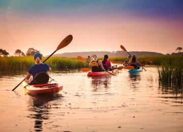 Kayaking in Myrtle Beach