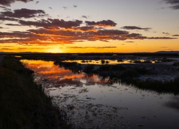 Stillwater Nevada - Sunset